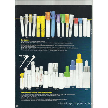 Pen Atomizers and Glass Tubes with Spray Pumps